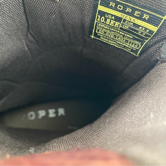 Roper Men's Cotter Round Toe Western Cowboy Boot | US 10.5 - Picture 8 of 8